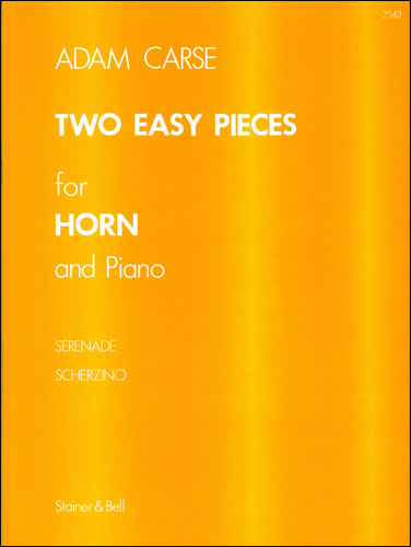 Carse, Adam: Two Easy Pieces for Horn and Piano