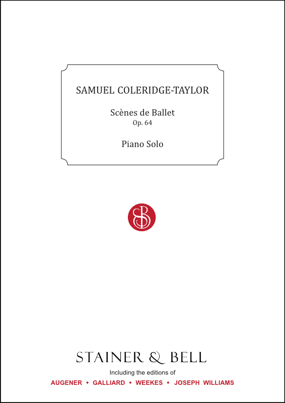 Coleridge-Taylor, Samuel: Scènes de Ballet, Op. 64. Piano Solo