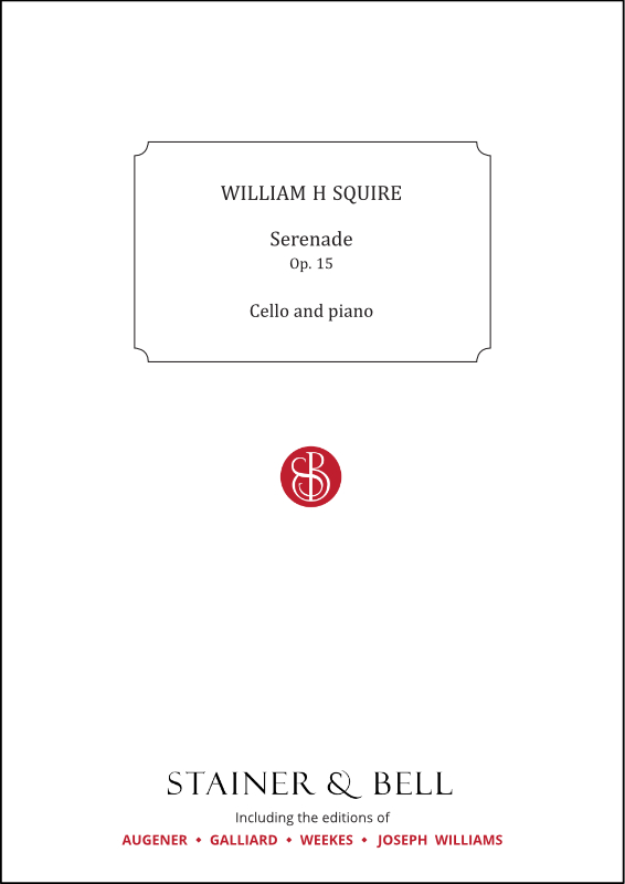 Squire, William Henry: Serenade for Cello and Piano