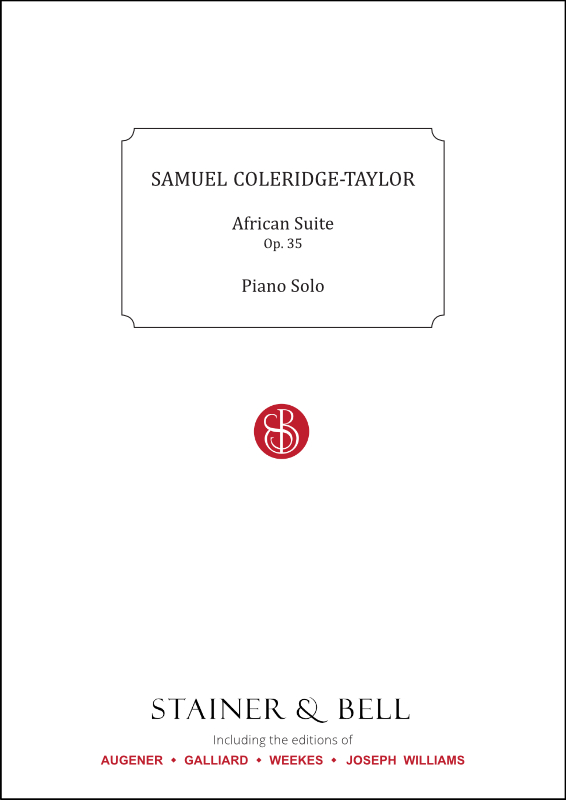 Coleridge-Taylor, Samuel: African Suite Op. 35. Piano Solo