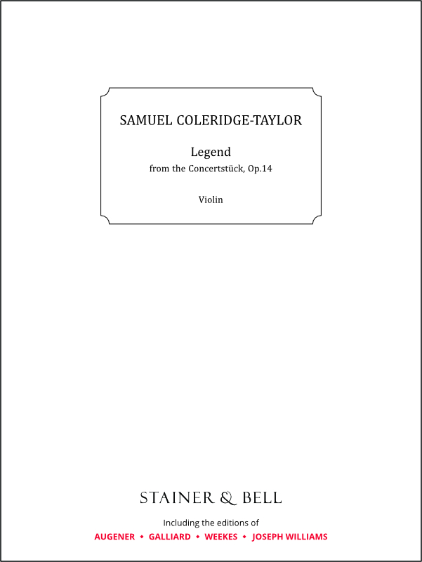 Coleridge-Taylor, Samuel: Legend from the Concertstück Op.14