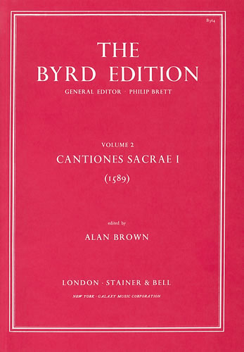 Byrd, William: Cantiones Sacrae I (1589)