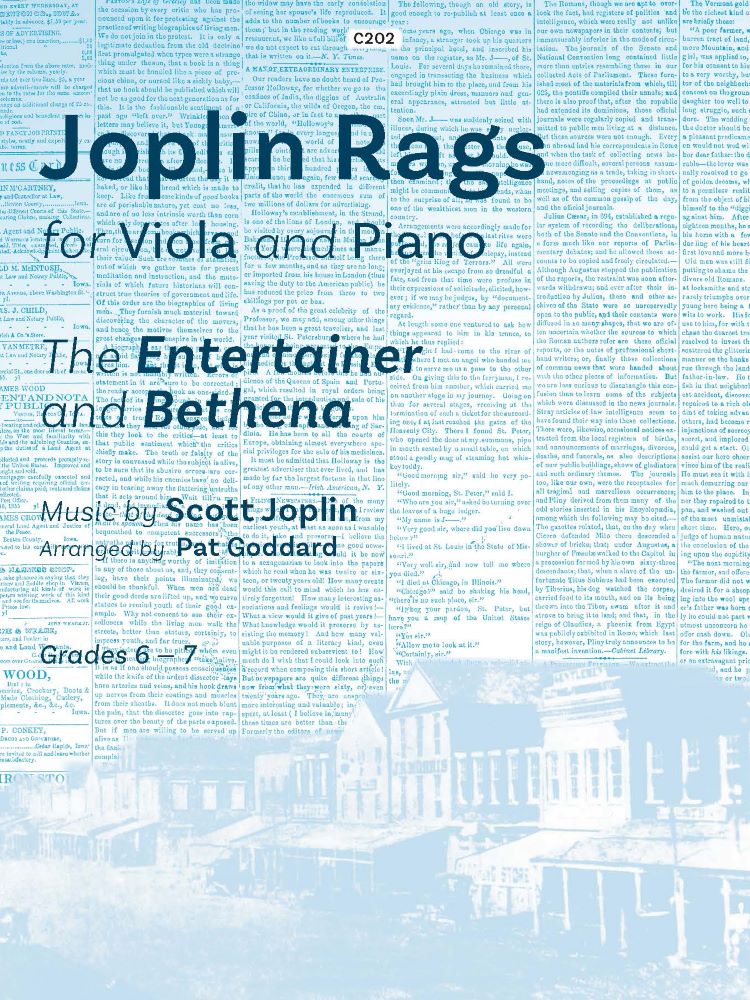 Joplin Rags. Viola & Piano