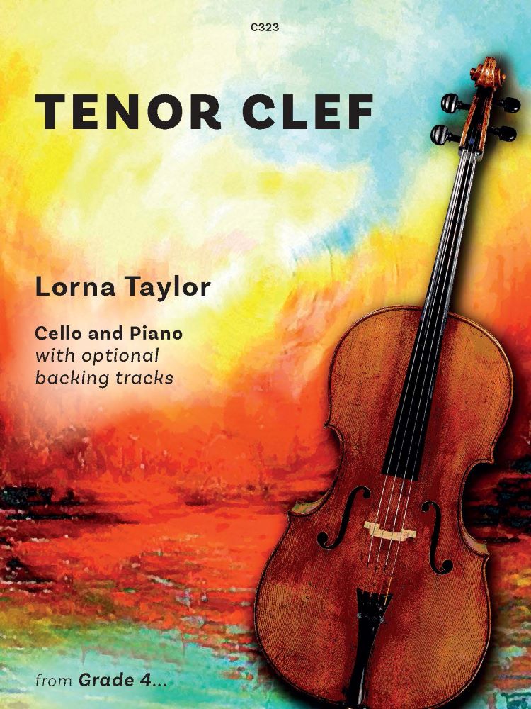 Taylor, Lorna: Tenor Clef. Cello & Piano (or Backing Tracks)