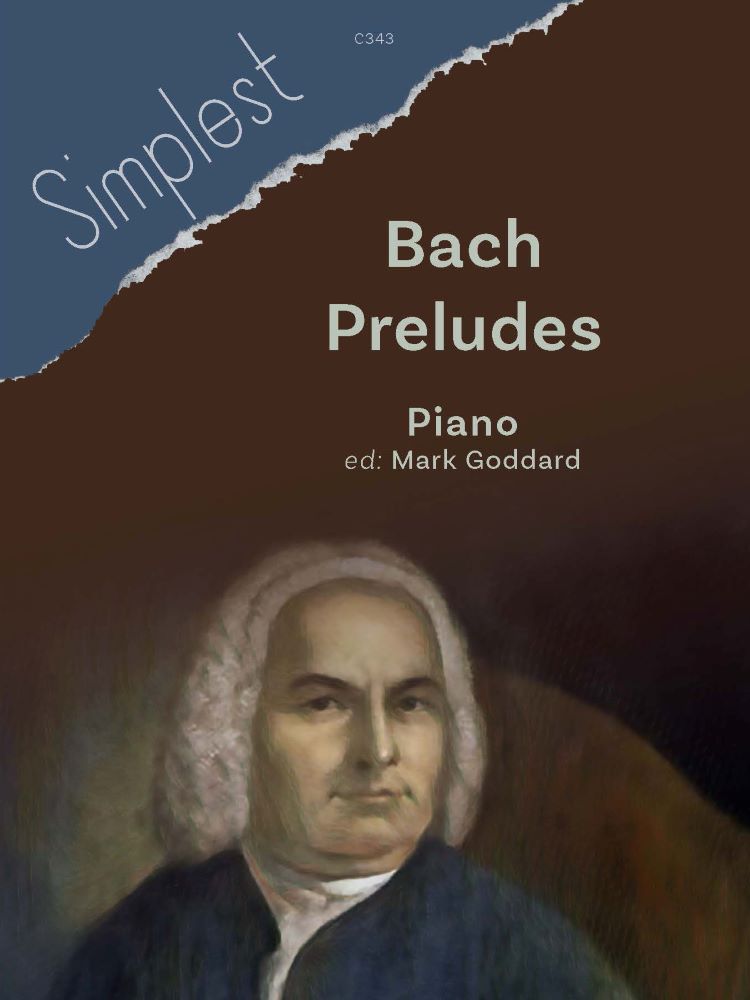 Simplest Bach Preludes. Piano