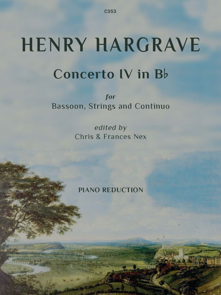 Hargrave: Concerto IV in B flat. Bassoon & Piano