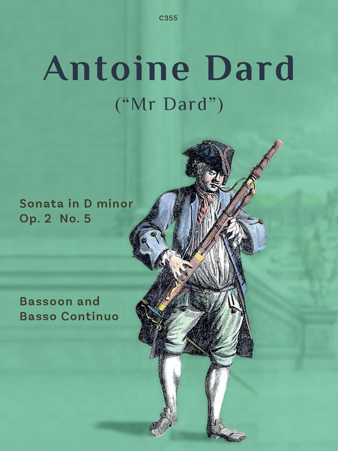 Dard, Antoine: Sonata in D minor, Op. 2 No. 5. Bassoon & Piano