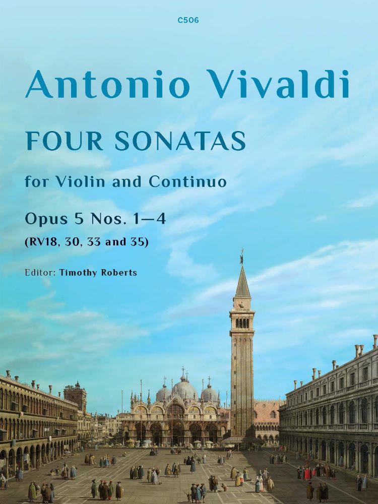 Vivaldi, Antonio: Four Sonatas, Op. 5 for Violin & Piano