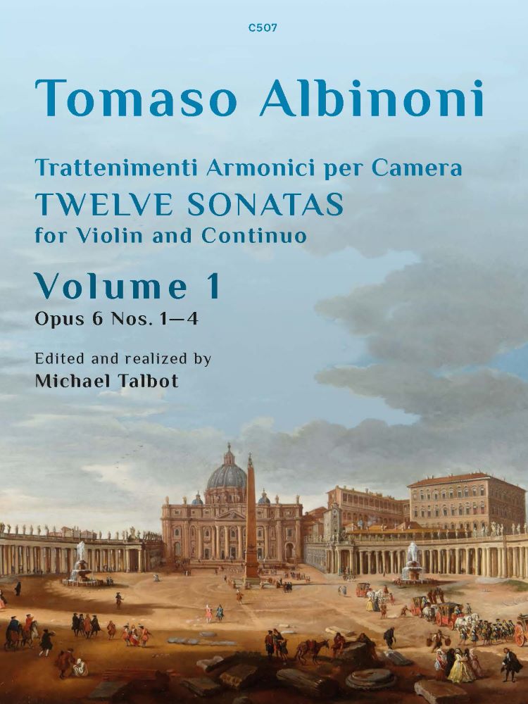 Albinoni, Tomaso Giovanni: Trattenimenti armonici per camera – Twelve Sonatas, Op. 6 Nos. 1–4. Volume 1