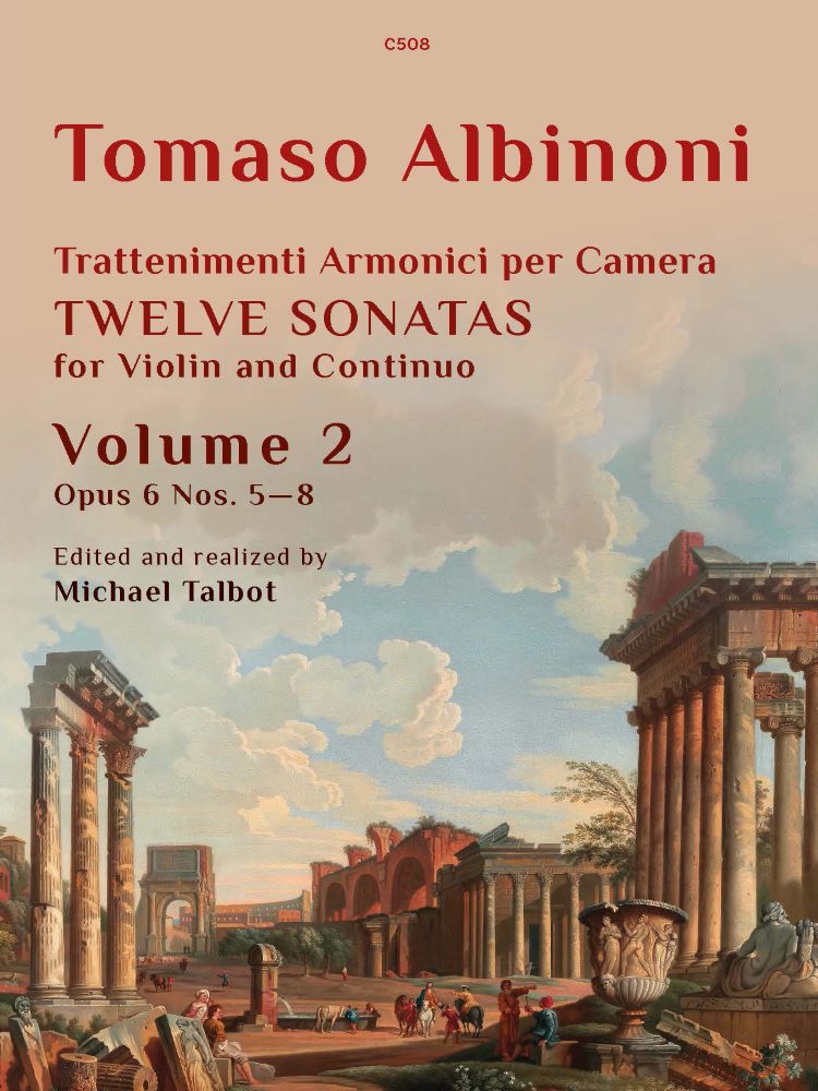 Albinoni, Tomaso Giovanni: Trattenimenti armonici per camera – Twelve Sonatas, Op. 6 Nos. 5–8. Volume 2