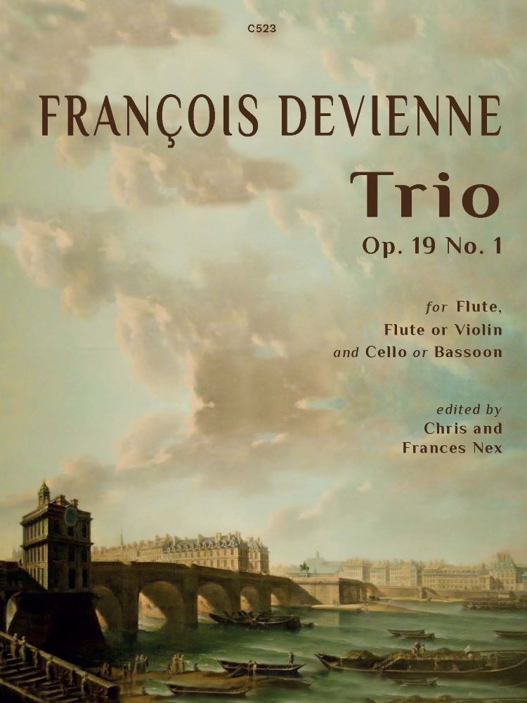 Devienne, François: Trio, Op. 19 No. 1 for two flutes and bassoon