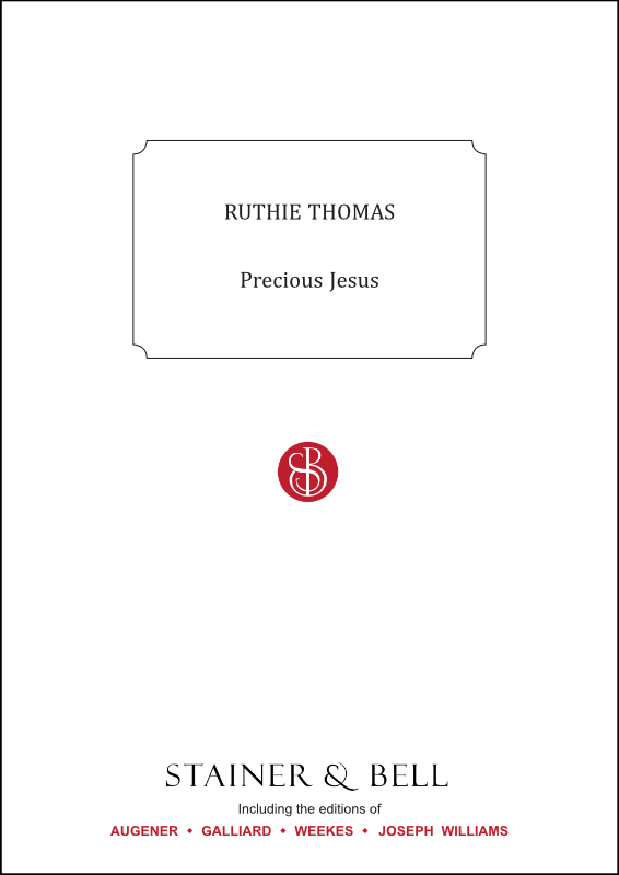 Thomas, Ruthie: Precious Jesus. PDF file