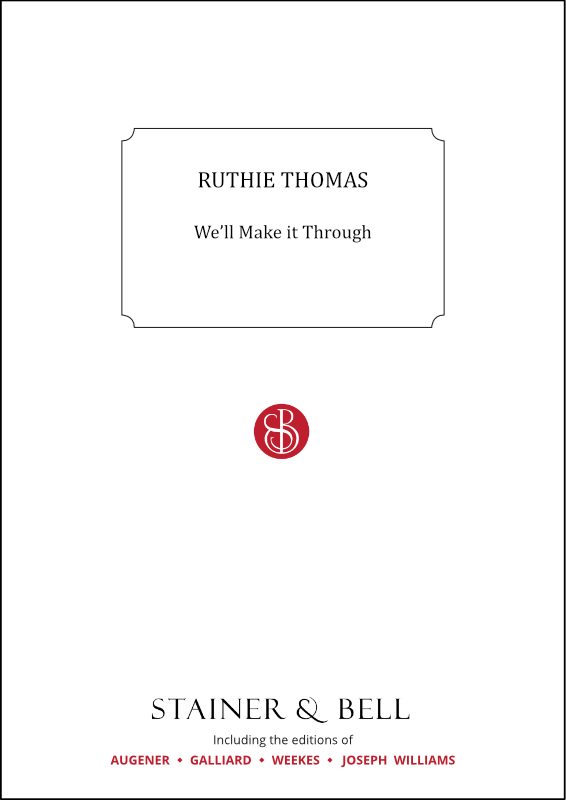 Thomas, Ruthie: We’ll Make It Through. PDF file