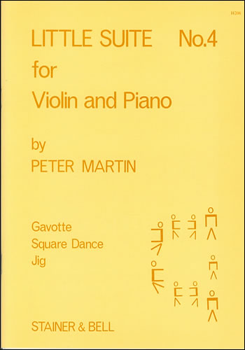 Martin, Peter: Little Suites for Solo or Unison Violins and Piano. Book 4: Violin part and Piano part