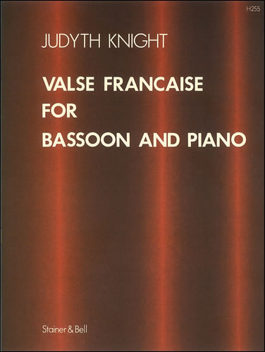 Knight, Judyth: Valse Française for Bassoon and Piano