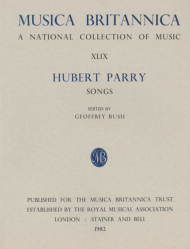 Parry, C. Hubert: Songs