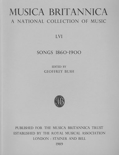 Songs 1860-1900