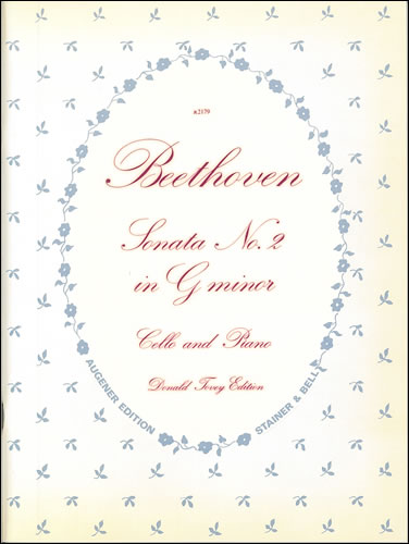 Beethoven, Ludwig van: Sonata in G minor, Op. 5, No. 2. Cello and Piano