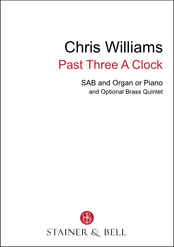 Williams, Chris: Past Three A Clock (SAB)