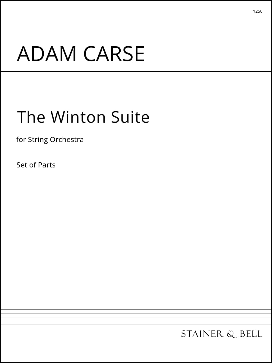 Carse, Adam: The Winton Suite. Parts