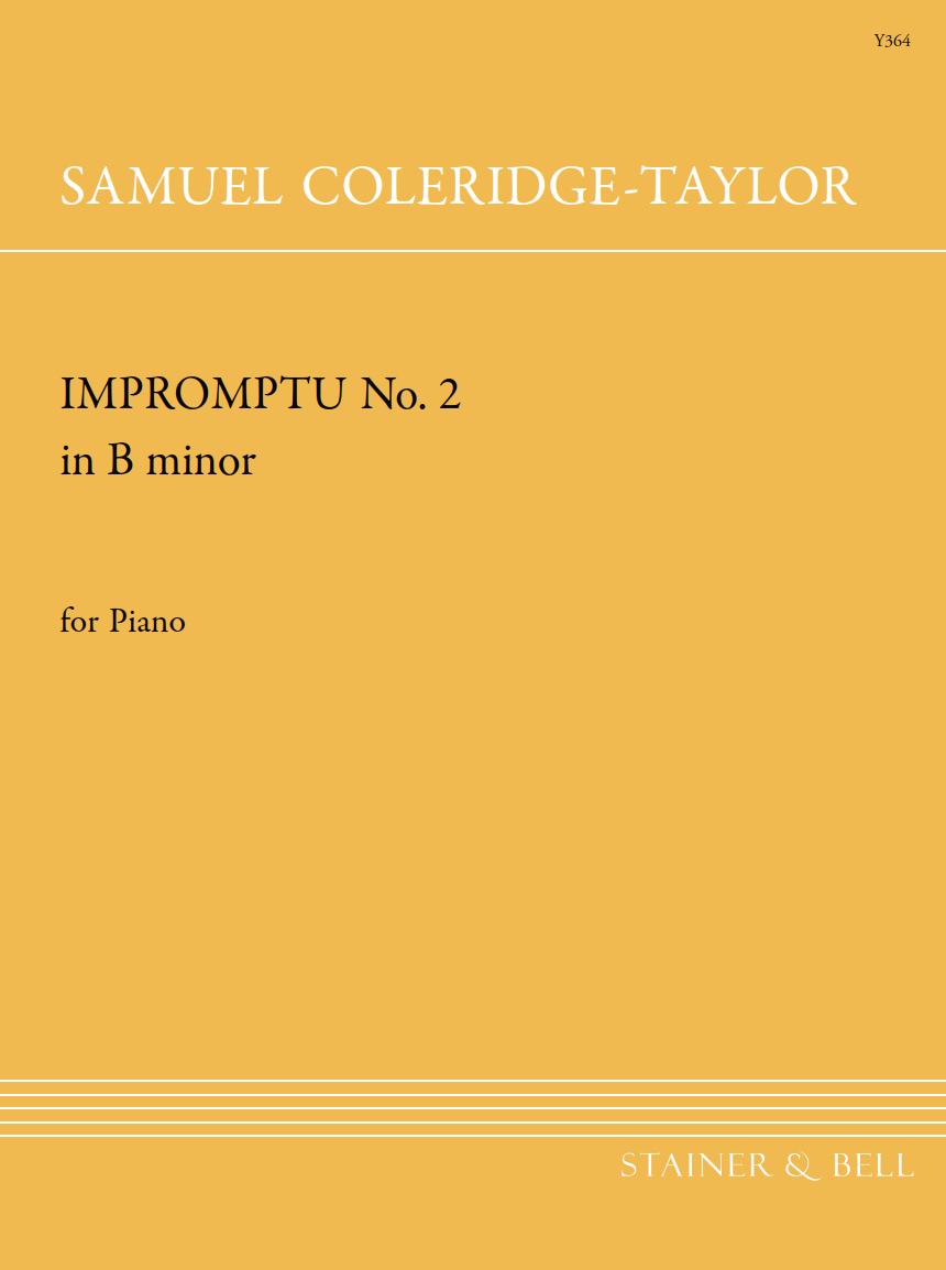 Coleridge-Taylor, Samuel: Impromptu No. 2 in B minor. Piano Solo