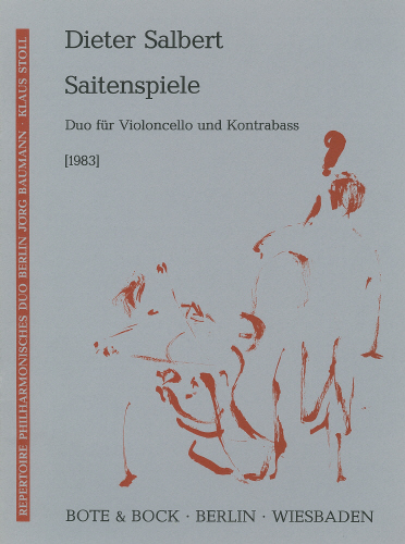 Salbert, Dieter: Saitenspiele (Cello & Double Bass)