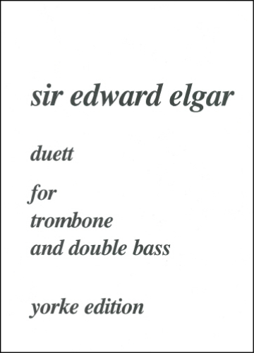 Elgar, Sir Edward: Duett for trombone and double bass