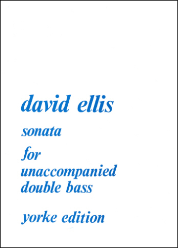 Ellis, David: Sonata (1977) (Double Bass Solo)