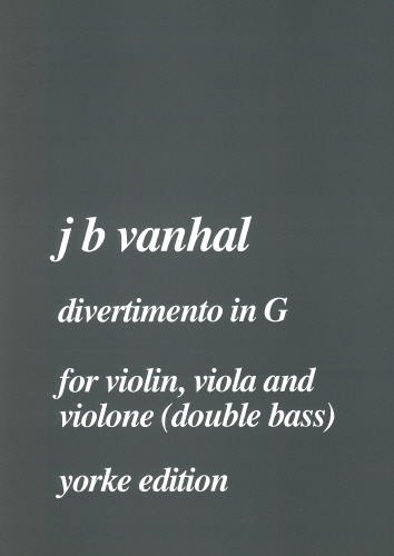 Vanhal, Johann Baptist: Divertimento in G (String Trio)